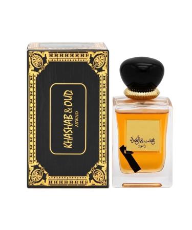 KHASHAB & OUD ASWAD EDP Perfume for Men & Women (Unisex) | 100ML - Buy Online on GoSupps.com