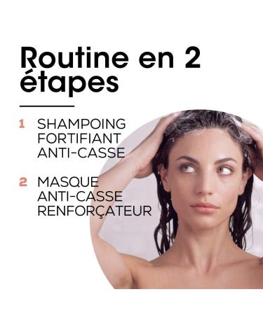 L'Or al Professionnel Strengthening Hair Mask for Dry & Brittle Hair | Inforcer Mask with Vitamin B6 & Biotin - Series Expert - Buy Online on GoSupps.com