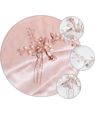 HONMEET Bridal Hair 1pc Handmade Hairpin Wedding Headpiece for Bride Hanfu Hair Accessories Wedding Hair Clip Metal Hair Clips Bowknot Hair Bride Hair Clips Fashionable Headdress Pearl - Buy Online on GoSupps.com