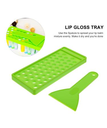 Lurrose DIY Lip Balm Kit - 3PCs Spatel Set & Holder - Craft Your Own Lip Balm - Ideal for DIY Projects - International Shipping Available - Buy Online on GoSupps.com