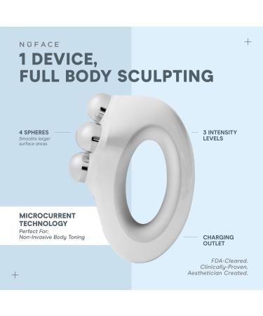 NuFACE NuBODY FDA Cleared Device - Firm Arms Abs Legs & Booty with Advanced Body Sculpt Device - Microcurrent Device for Body Sculpting Skin Firming & Diminishing Cellulite - Buy Online on GoSupps.com