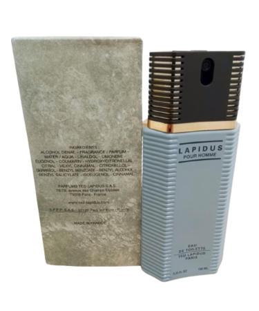 LAPIDUS by Ted Lapidus Eau De Toilette Spray 3.4 oz for Men - 100% Authentic Eau De Toilette 3.4 Fl Oz (Pack of 1) - Buy Online on GoSupps.com