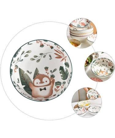 Alipis Classical Anti-hot Tableware Restaurant Adorable Snack for Noodle Food Japanese Serving Animal 23X23X7.3CM Assorted Color - Buy Online on GoSupps.com