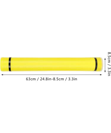 Drawing Storage Tube  Poster Tube  Extendable Artworks for Posters Maps Documents(yellow) - Buy Online on GoSupps.com
