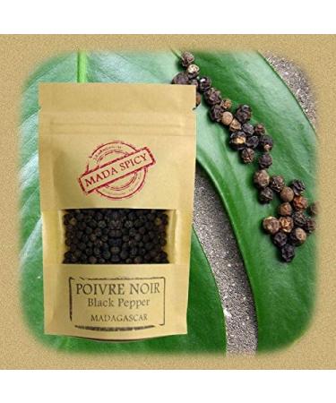 Black peppercorns from Madagascar 1000gr. Resealable bag. "Sustainable agriculture" - Buy Online on GoSupps.com