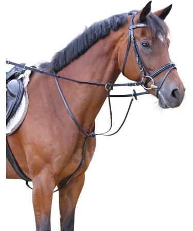Buy Kerbl Martingal Leather in Black for Warmbloods Premium Quality Equestrian Gear - Fast International Shipping - Buy Online on GoSupps.com