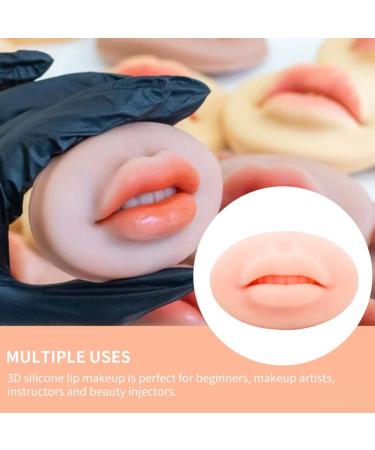 3D Silicone Lip Practice Skin - Fake Piercing Lip Model for Makeup Training | International Shipping Available - Buy Online on GoSupps.com