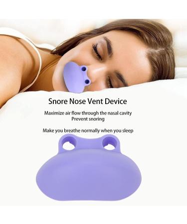 Portable Soft Silicone Anti Snoring Nose Vents - Snore Prevention Solution for Men and Women - Sleep Aid Device - Buy Online on GoSupps.com