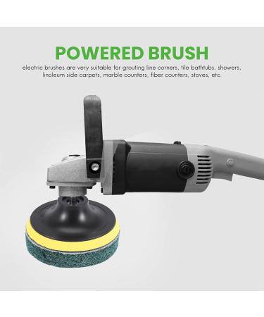 Hoadoek 11Pcs Power Scrubber Brush Set Polishing Pad for Drill Powered Brush Tile Scrubber Scouring Pads Cleaning Tool - Buy Online on GoSupps.com
