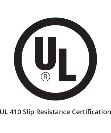 BeSafe Messaging Social Distancing Starts Here - 6 Pack 30.5 cm Round Repositionable Vinyl Footprint Stickers UL 410 Certified Non-Slip Ideal for Commercial & School Use - Buy Online on GoSupps.com