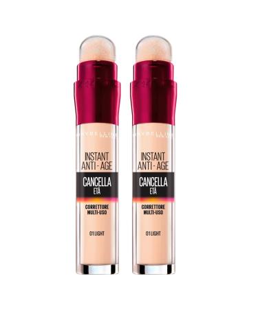 Maybelline New York Age Corrector with Goji Berries and Haloxyl covers dark circles and small wrinkles 2 pieces 01 Light 01 light - Buy Online on GoSupps.com