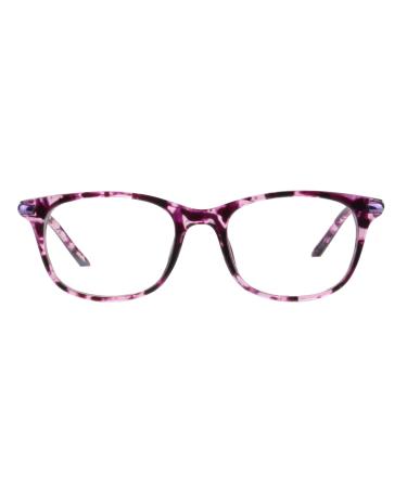 MEDOLOND Women's Anti Blue Light Blocking Filter Reading Glasses Blue Ray Blocking Computer Reading Eyeglasses-RG17R C6 purple demi-175