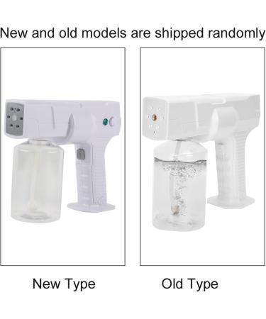 Handheld Blue Light Nano Spray Gun Nano Sprayer Spray Volume USB Charging Blue Light Nanometer Spray Gun Handheld Hair Care Moisturizing Sprayer - Buy Online on GoSupps.com