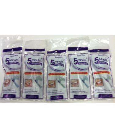 Set of 5 Lornamead 5 Minute Tooth Whitening System