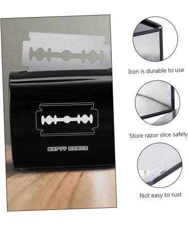 FRCOLOR 3-Stack Blade Recycling Box - Metal Waste Disposal Container for Razor Blades & Shaving - Sharp Waste Trash Can for Men - Buy Online on GoSupps.com