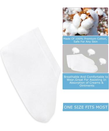 10 Pairs Moisturizing Socks for Dry Feet - Overnight Spa Socks for Men & Women | Cotton Moisture-Enhancing Socks - 20 Count Pack - Buy Online on GoSupps.com