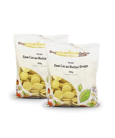 Organic Raw Cacao Butter Drops 1kg (BWFO)