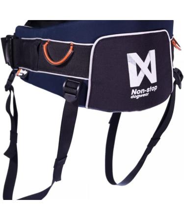 Trekking Belt by Nonstop | Running & Jogging Belt for Dogs (M Blue) - Ideal Hiking Accessory - Buy Online on GoSupps.com