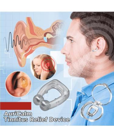 Acupeace & Auricalm Tinnitus Relief Devices | Ear Cuff Set for Ringing Ears - Stop Tinnitus Symptoms (2 Pairs - Buy Online on GoSupps.com