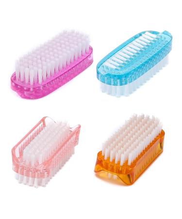 Nail Brush fingernail Brushes for Cleaning Hand Brushes for Nails fingernail Scrubber Hand Washing Brush 4pcs