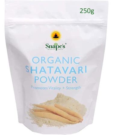 Snape's Organic Shatavari Powder - Asparagus Racemosus - 250 Grams