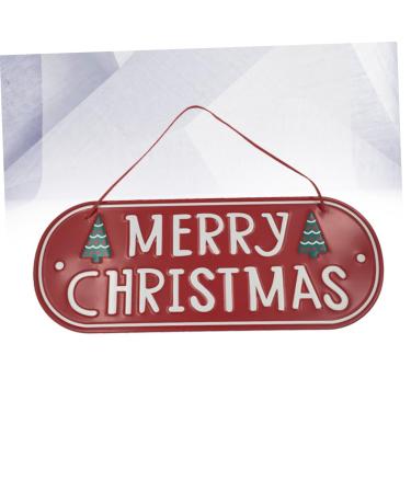 FUNOMOCYA Ornament Emblems Christmas Hanging Plaque Christmas Door Signs Decorations Decorative Items Window - Buy Online on GoSupps.com