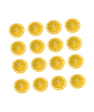 Zerodeko 50pcs Barber Mats for Clippers Hanging Grapes Toys for Kids Kid Toys Orange Props Fruit Plastic Fake Yellow 5X0.9cm