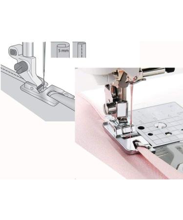 Hemming Foot Kit - 6Pcs | Hemmer Foot Set for Brother Singer Janome Low Shank Machines | Rolled Hem Presser Foot for Sewing - Buy Online on GoSupps.com