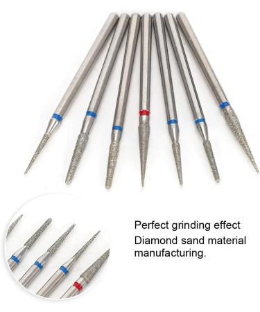 Attachment Bits Diamond Sand Abrasives Electric Manicure Cup Grinder Bits for Nail Cutters Nail Art Manicure Drill Accessories for Nail Cutters(#3) - Buy Online on GoSupps.com
