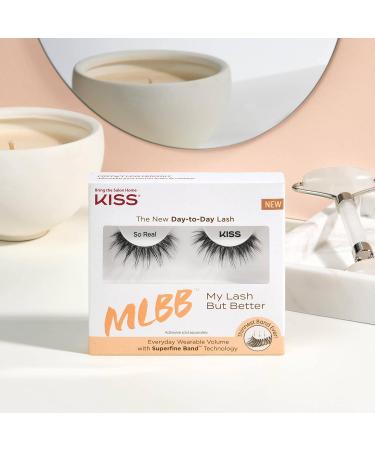 Kiss My Lash But Better Collection - Natural Volume Artificial Eyelashes with Flexi Band & Glue | Shop Now for International Shipping - Buy Online on GoSupps.com