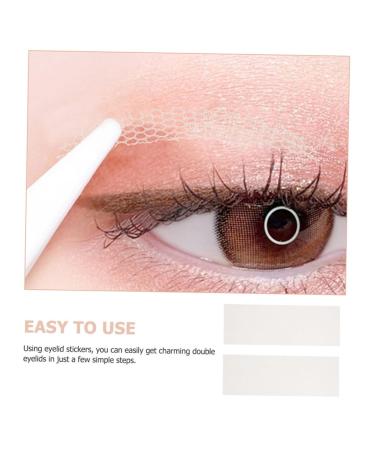 Beavorty 32 Pcs Lace Double Eyelid Sticker Eyes Makeup Decal Fold Invisible Eye Sticker Mesh Beauty Stickers 2.8x0.4x0.1cmx2pcs Light Yellowx2pcs - Buy Online on GoSupps.com