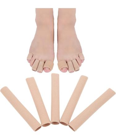 Silicone Gel Toe Protection Tube | Toe Spreader for Hallux Valgus - 15x2cm 20mm Diameter - Buy Online on GoSupps.com