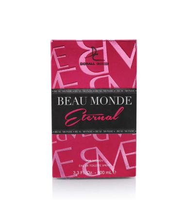BEAU MONDE ETERNAL BY DORALL COLLECTION PERFUME FOR WOMEN 3.3 OZ / 100 ML EAU DE PARFUM SPRAY - Buy Online on GoSupps.com