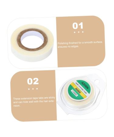 Healeved Wig Tape - 1 Roll Lace Tape for Wigs & Hair Extensions | Strong Adhesive Wig Film for Lace Front Wigs | 5x5cm White - International Shipping Available - Buy Online on GoSupps.com