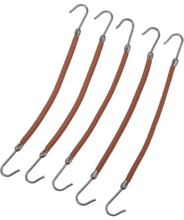 10 pi ces crochet de bandeau de cheveux crochet de support de queue de cheval en lastique crochet d'attache de cheveux lastique crochet de support de queue de cheval (Brown) - Buy Online on GoSupps.com