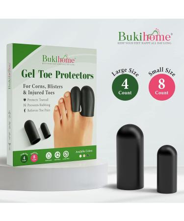 Bukihome 24 PCS Silicone Toe Protectors for Toe Blister, Corns, Calluses - Cushion for Running and Walking, Stop Toe Pain - Buy Online on GoSupps.com
