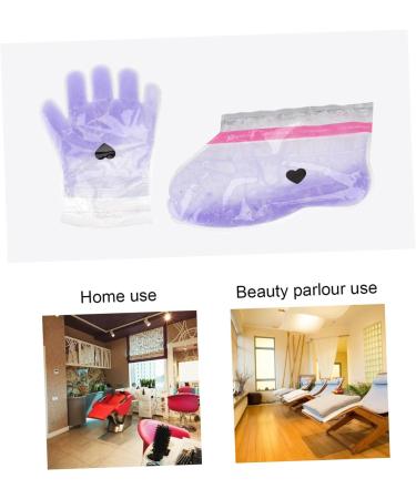 FRCOLOR 2paires Couverture De Soin Cire De Paraffine Pour Mains Hydratant Lavande Pour Spa Domicile Soin De Beaut  - Buy Online on GoSupps.com