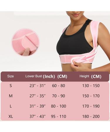 Posture Corrector for Women and Men Core Cortex Back Support Back and Shoulder Posture Corrector Clavicle Corrector Trimsy Proalign for Women Skin M M Skin - Buy Online on GoSupps.com