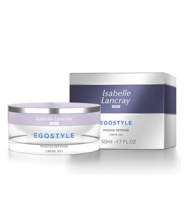 Isabelle Lancray Face cream with Hyaluron "Egostyle Mission Defense" I Facial care for more freshness and clamping I Anti-Age cream 50ml - Buy Online on GoSupps.com