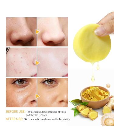 Turmeric Cleansing Pads for Face - 80pcs Exfoliating Scrub Pads for Acne & Dark Spots | Gentle Non-Irritating Formula - Buy Online on GoSupps.com