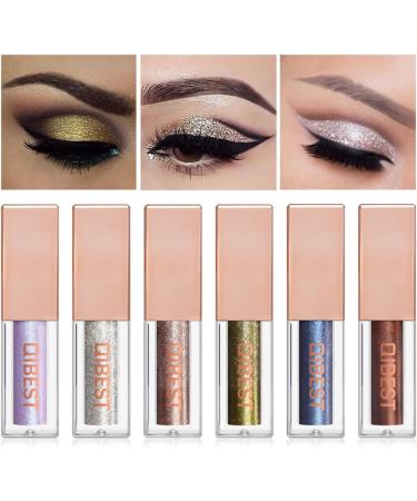 TOVINANNA 3 Pcs Glitter Eyeshadow Keychain Essential Oil Roller Shimmer Eyeshadow Glow Eye Powder Pearlescent - Buy Online on GoSupps.com