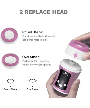 Natural Automatic Lip Plumper Portable Hand-Size USB Charging lip plumper Fuller Lips Without Lip Fillers Lips Makeup Best Gift for Women Wife/Girl/Girlfriend - Buy Online on GoSupps.com