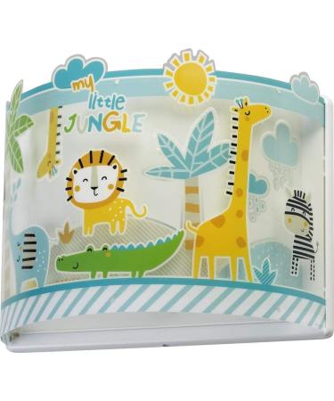 Dalber Children's Wall Lamp - Jungle Animals Design | Perfect for Kids' Rooms | E27 76118 - Buy Online on GoSupps.com
