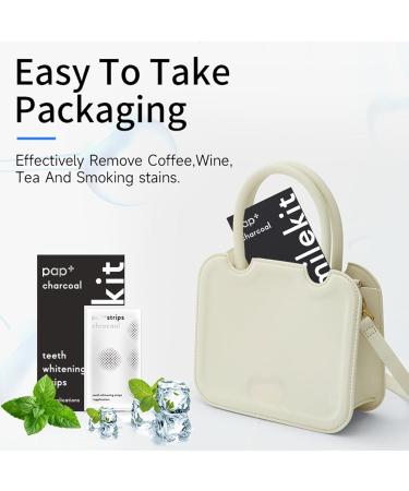 14 Pieces Teeth Whitening Strips - Fast Stain Removal for Bright Smiles | Best Bleaching Stripes for Home Use - Buy Online on GoSupps.com