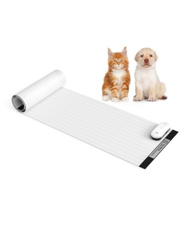 DOG CARE Pet Shock Mat Pet Training Mat for Cats Dogs 60 x 12 Inches, 3 Training Modes Pet Shock Pad Indoor Use, Keep Dogs Off Couch LED Indicator Intelligent Safety Protect 60"x12"