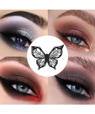 Butterfly Eyeliner Stencil Butterfly Stencil For Eyeliner Butterfly Eyeliner Stamp Eyeliner Stamp Tool Winged Eyeliner Stamp Eyeliner Stencils For Eyes Wing Reusable Flexible Eyeliner Stencil Stamp (1) - Buy Online on GoSupps.com
