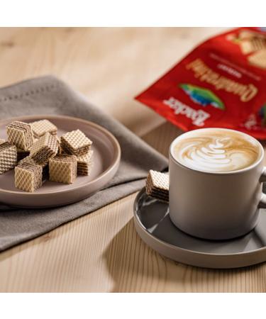 Quadratini Hazelnut 250g x6 - 8.82 Ounce (Pack of 6) | Deliciously Crunchy Hazelnut Flavored Snack - Buy Online on GoSupps.com