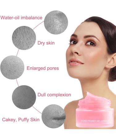 Horuili Makeup Base Face Pore Primer Pore Primer Gel Cream Pore Primer invisible moisturizing makeup base for face makeup base oil control - Buy Online on GoSupps.com