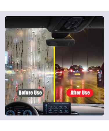 Arhdcompuly Automotive Oil Film Cleaning Brush Glass Cleaning Board Certainow Glass Cleaner Glass Coating for Windshield Oil Film Remover for Car Cleaning (120ml) - Buy Online on GoSupps.com