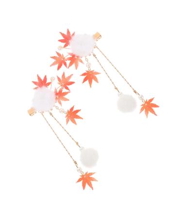 Ipetboom 1 Pair Hairpin Hair Barrettes Hair Pin Hair Clip Hair Accessories for Women Chinese Hair Accessories Barrettes for Thin Hair Hanfu Hair Accessories Metal Bride Bang Clip Modeling